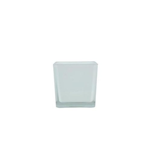 Vaso em vidro Ts Brasil Cubo 6x6cm