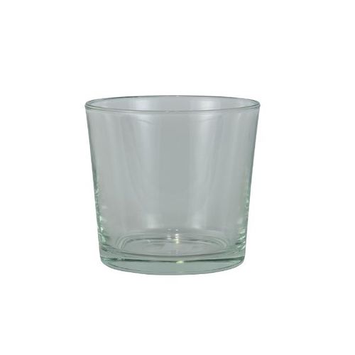 Vaso em vidro Ts Brasil Nico Claro 17x16cm