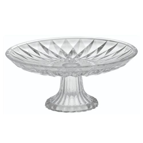 Prato em vidro para bolo Wincy 25cm Prato em vidro para bolo Wincy 25cm