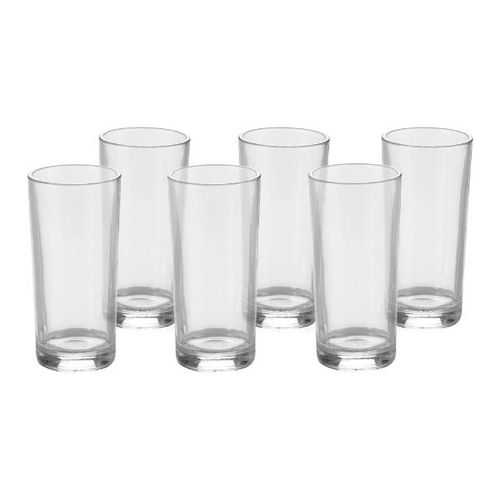 Jogo de copos em vidro Wincy Lunna 6 peças 320ml Jogo de copos em vidro Wincy Lunna 6 peças 320ml