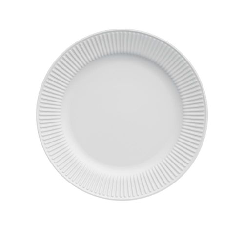 Prato raso em porcelana Germer Lines 26,5cm branco Prato raso em porcelana Germer Lines 26,5cm branco
