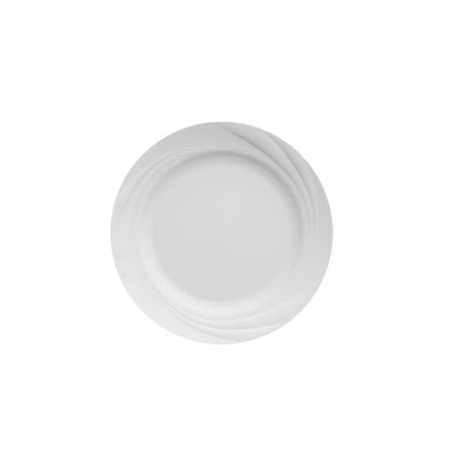 Prato sobremesa em porcelana Germer Moinho 20,5cm branco Prato sobremesa em porcelana Germer Moinho 20,5cm branco