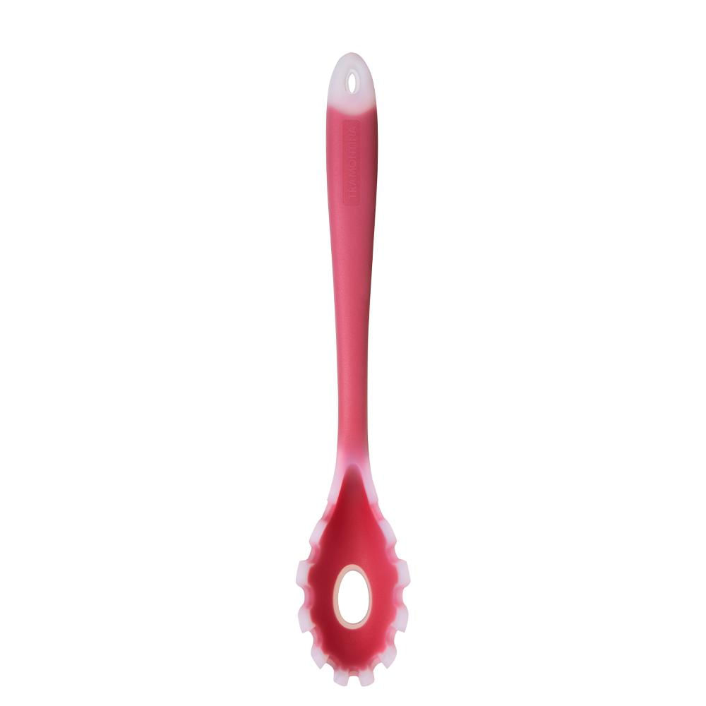 Pegador de massa em nylon e silicone Tramontina Matiz vermelha