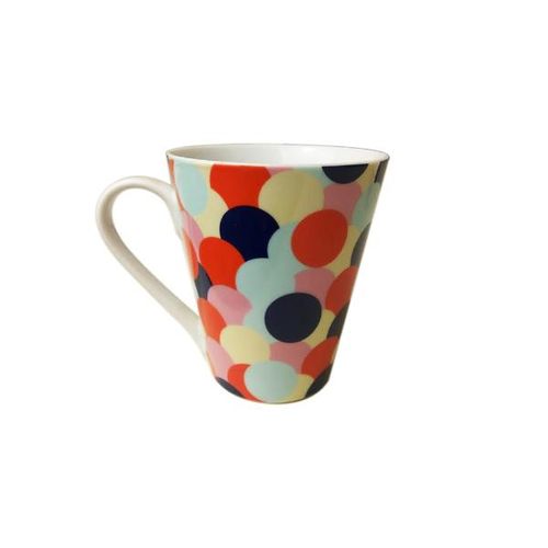 Caneca Casambiente Sabrina Bolinhas 330ml Caneca Casambiente Sabrina Bolinhas 330ml