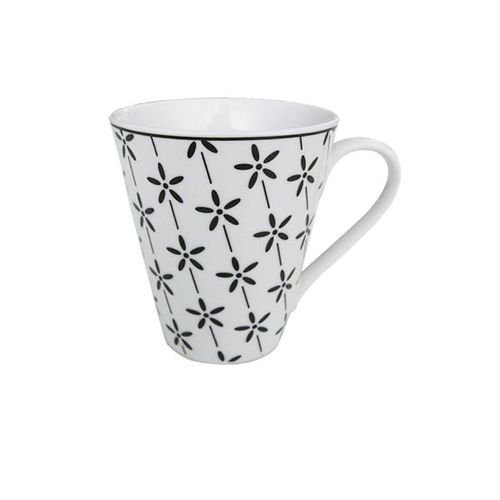 Caneca em porcelana Casambiente Agatha Flores 330ml Caneca em porcelana Casambiente Agatha Flores 330ml