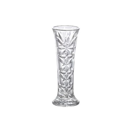 Vaso solitário em vidro Prestige Pétalas 15x5,5cm Vaso solitário em vidro Prestige Pétalas 15x5,5cm