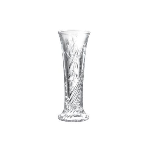 Vaso solitário em vidro Prestige Flower 15x5,5cm
