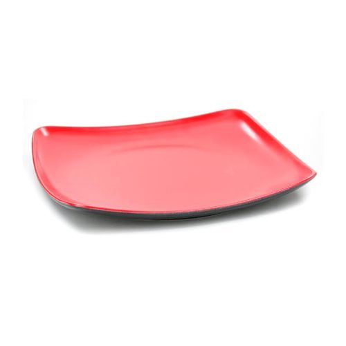 Prato quadrado em melamina Wincy Japonês 22cm