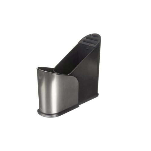 Porta-utensílios expansível Umbra Furlo 24x4x28cm preto
