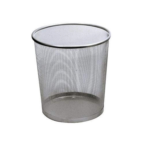 Lixeira em metal Uny Gift 12 litros prata Lixeira em metal Uny Gift 12 litros prata