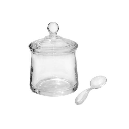 Porta-condimentos em acrílico com colher Uny Gift Porta-condimentos em acrílico com colher Uny Gift