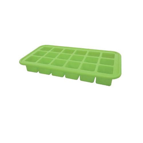 Forma para gelo em silicone Uny Gift 19x10,5cm verde Forma para gelo em silicone Uny Gift 19x10,5cm verde