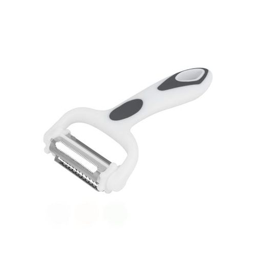 Descascador multifunções com 3 lâminas Uny Gift cinza Descascador multifunções com 3 lâminas Uny Gift cinza