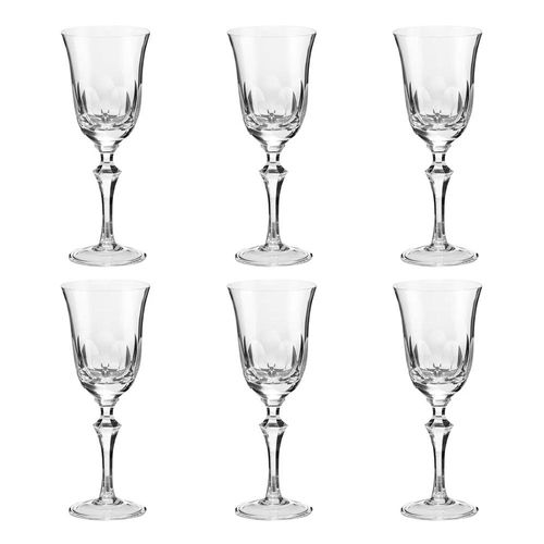 Jogo de taças vinho tinto em cristal Strauss Clássicos 237.055 6 peças 350ml