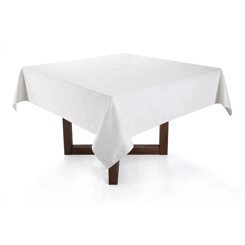 Toalha de mesa Karsten Verissimo 1,80mx1,80m branca Toalha de mesa Karsten Verissimo 1,80mx1,80m branca