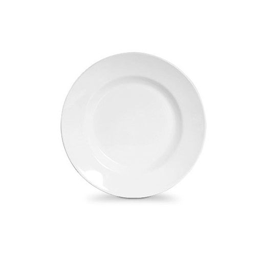 Travessa rasa redonda em cerâmica Scalla Milão 39,5cm