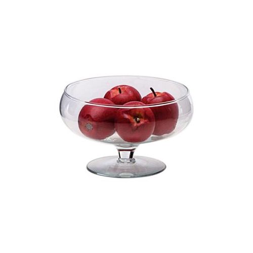 Fruteira em vidro Luvidarte 15cm incolor Fruteira em vidro Luvidarte 15cm incolor