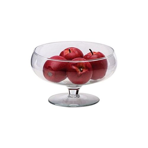 Fruteira em vidro Luvidarte 22cm incolor