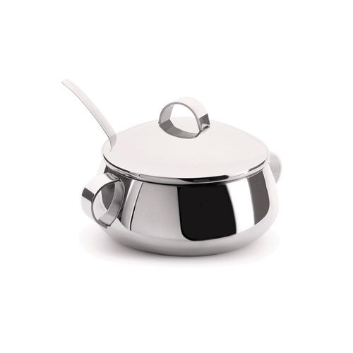 Açucareiro e farinheira em inox com concha Forma 800g