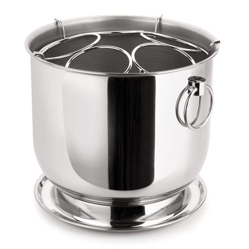 Champanheira inox com base coletora Metal Forma 12L Champanheira inox com base coletora Metal Forma 12L