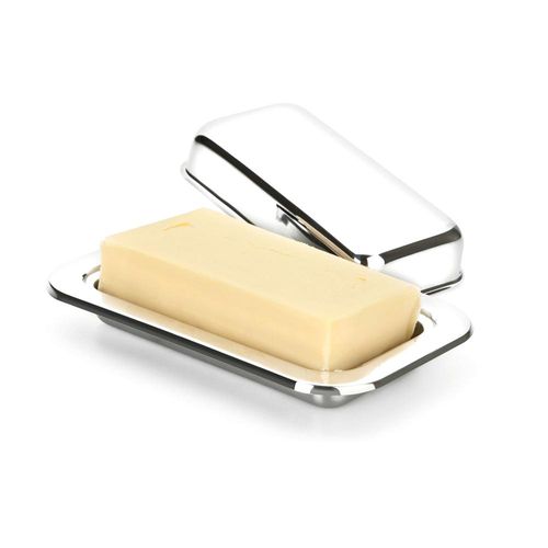 Manteigueira retangular em inox Forma 200g Manteigueira retangular em inox Forma 200g