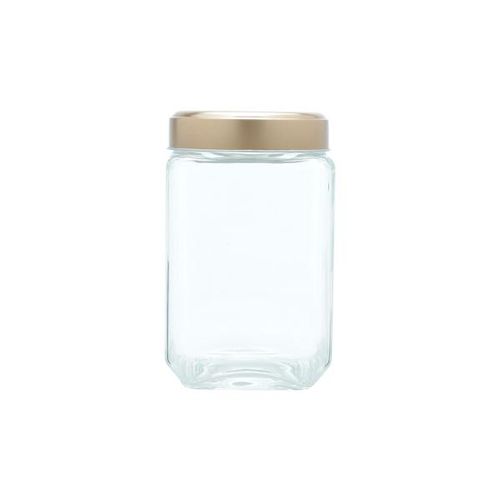 Pote em vidro com tampa Urban grande cobre Pote em vidro com tampa Urban grande cobre
