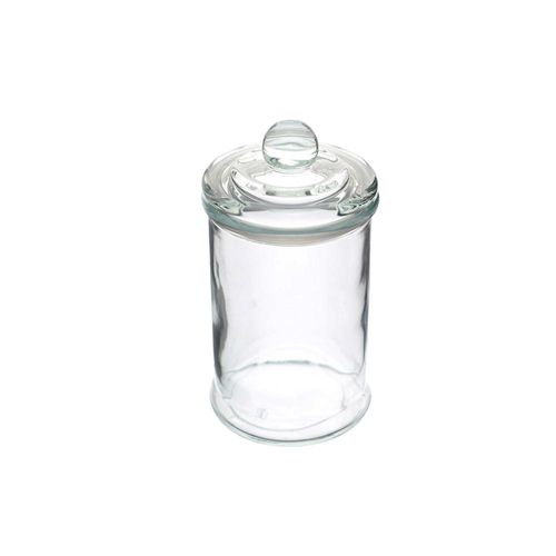 Pote redondo em vidro com tampa Dynasty Liso 600ml Pote redondo em vidro com tampa Dynasty Liso 600ml