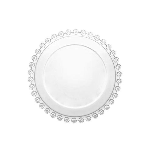 Sousplast em cristal Wolff Daisy 32cm