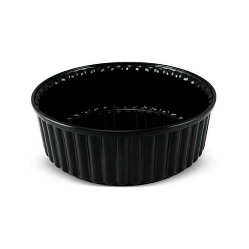 Forma souflê em cerâmica Jomafe Gourmet 14cm preto