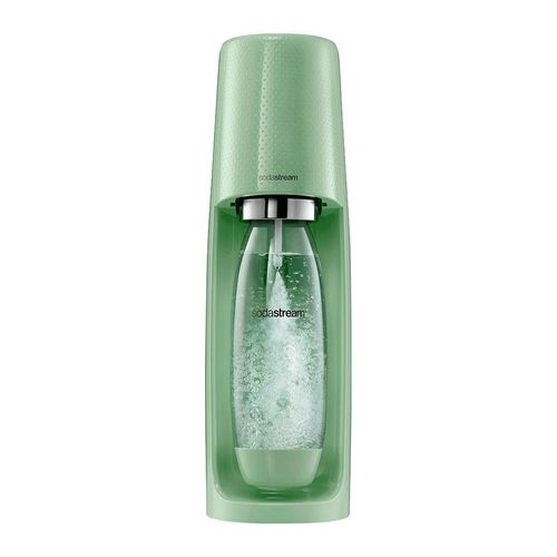 Máquina para gaseificar água em plástico Sodastream Fizzi verde menta