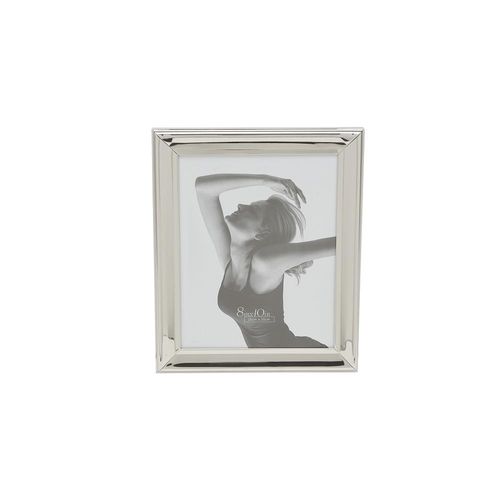 Porta-retratos em metal Royal Decor 13X18cm prateado Porta-retratos em metal Royal Decor 13X18cm prateado