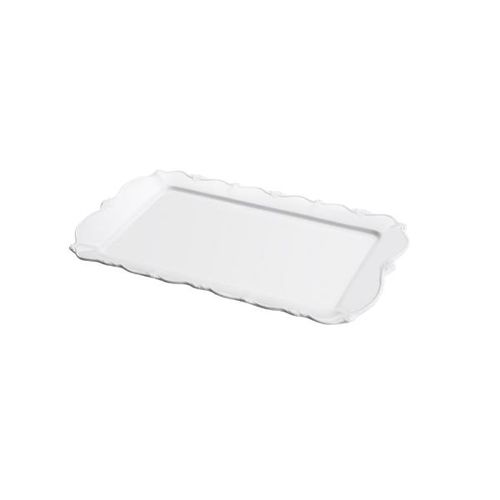 Travessa em porcelana retangular Wolff Fancy 35,5x22cm Travessa em porcelana retangular Wolff Fancy 35,5x22cm