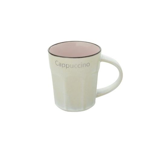 Caneca em porcelana Bon Gourmet Allure 270ml pink
