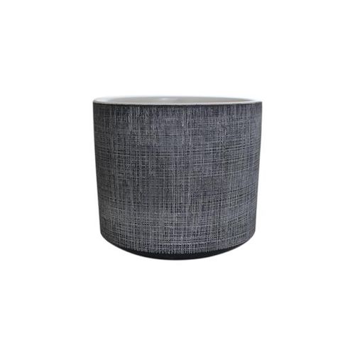 Cachepot em cerâmica Mart 14,5x16,5cm preto Cachepot em cerâmica Mart 14,5x16,5cm preto