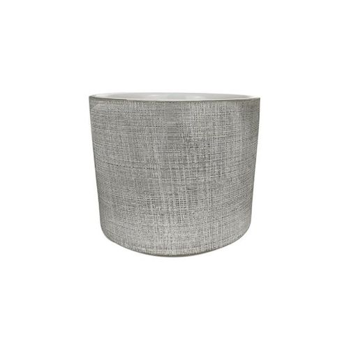 Cachepot em cerâmica Mart 16x18cm off white Cachepot em cerâmica Mart 16x18cm off white