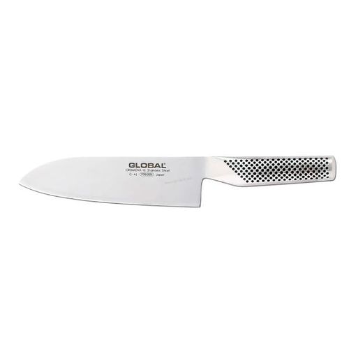 Faca em aço inox Global Knives Santoku 18cm