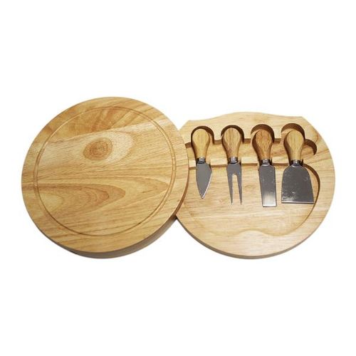 Jogo de utensilios para queijo com suporte Uny Gift 4 peças Jogo de utensilios para queijo com suporte Uny Gift 4 peças