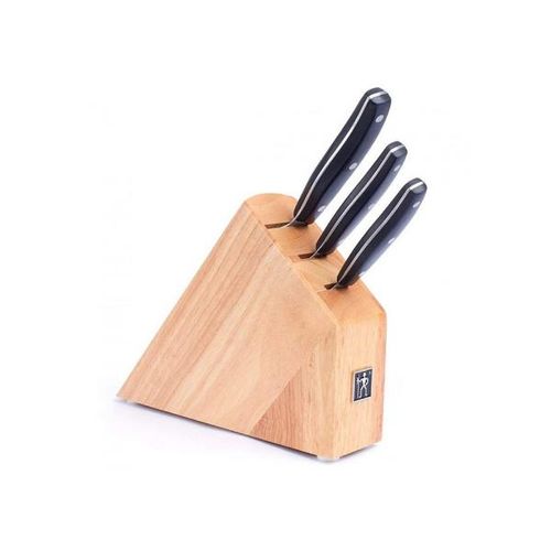 Jogo de facas em inox Zwilling Bamboo 3 peças preto Jogo de facas em inox Zwilling Bamboo 3 peças preto