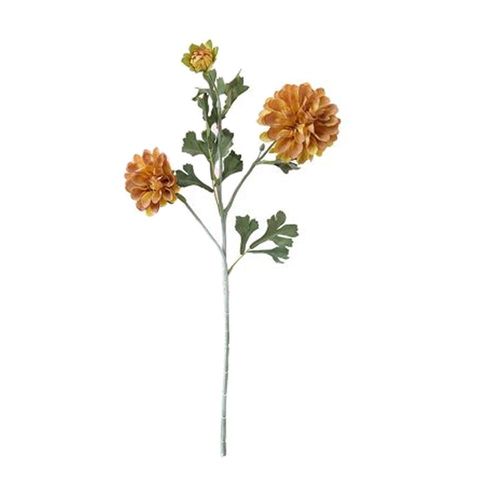 Haste em plástico Brilliance Dália 63cm amarela