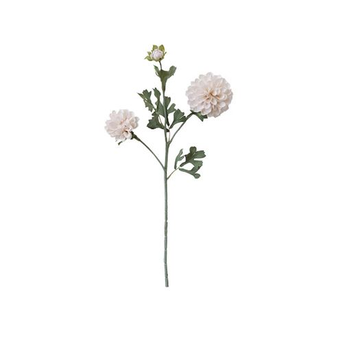 Haste em plástico Brilliance Dália 63cm branca
