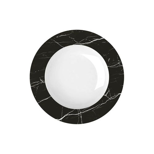 Prato fundo em porcelana Germer Versa 24cm Prato fundo em porcelana Germer Versa 24cm