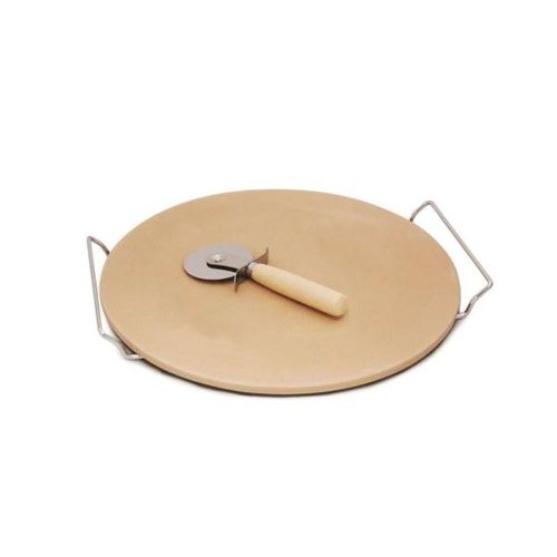 Pedra para pizza com cortador Yoi 33cm Pedra para pizza com cortador Yoi 33cm