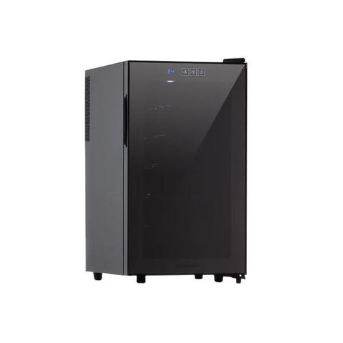 Adega para vinho em vidro Easy Cooler 18 garrafas 220v preta Adega para vinho em vidro Easy Cooler 18 garrafas 220v preta
