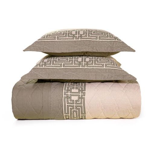 Colcha com porta-travesseiro Karsten Thales solteiro 180x255cm Colcha com porta-travesseiro Karsten Thales solteiro 180x255cm