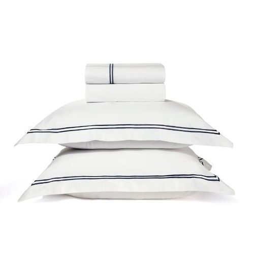 Jogo de cama Karsten Dueto Royal queen 4 peças azul marinho Jogo de cama Karsten Dueto Royal queen 4 peças azul marinho