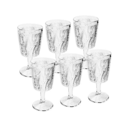 Jogo de taças em vidro Bon Gourmet Leaves 320ml 6 peças Jogo de taças em vidro Bon Gourmet Leaves 320ml 6 peças