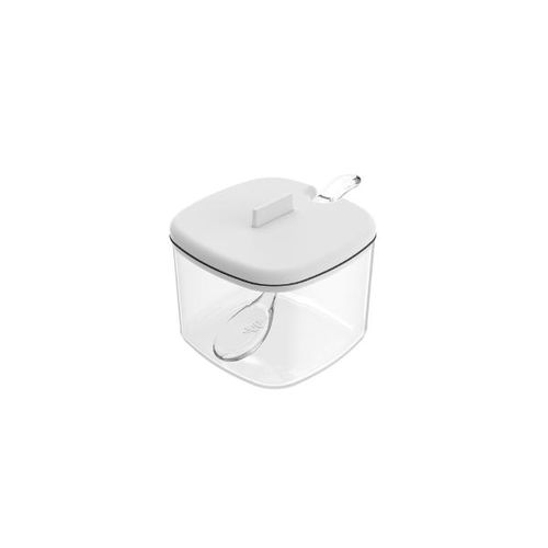 Açucareiro em poliestireno Ou Break 10x12x9cm branco Açucareiro em poliestireno Ou Break 10x12x9cm branco