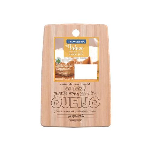 Tábua madeira para queijo Tramontina 28cm Tábua madeira para queijo Tramontina 28cm
