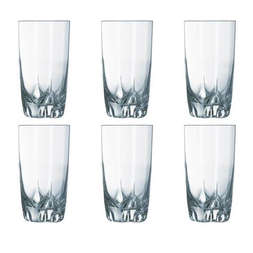 Jogo de copos em vidro Luminarc Lisbonne 330ml 6 peças Jogo de copos em vidro Luminarc Lisbonne 330ml 6 peças