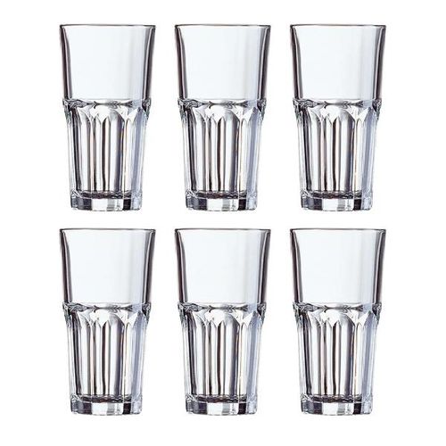 Jogo de copos em vidro Luminarc Granity 350ml 6 peças